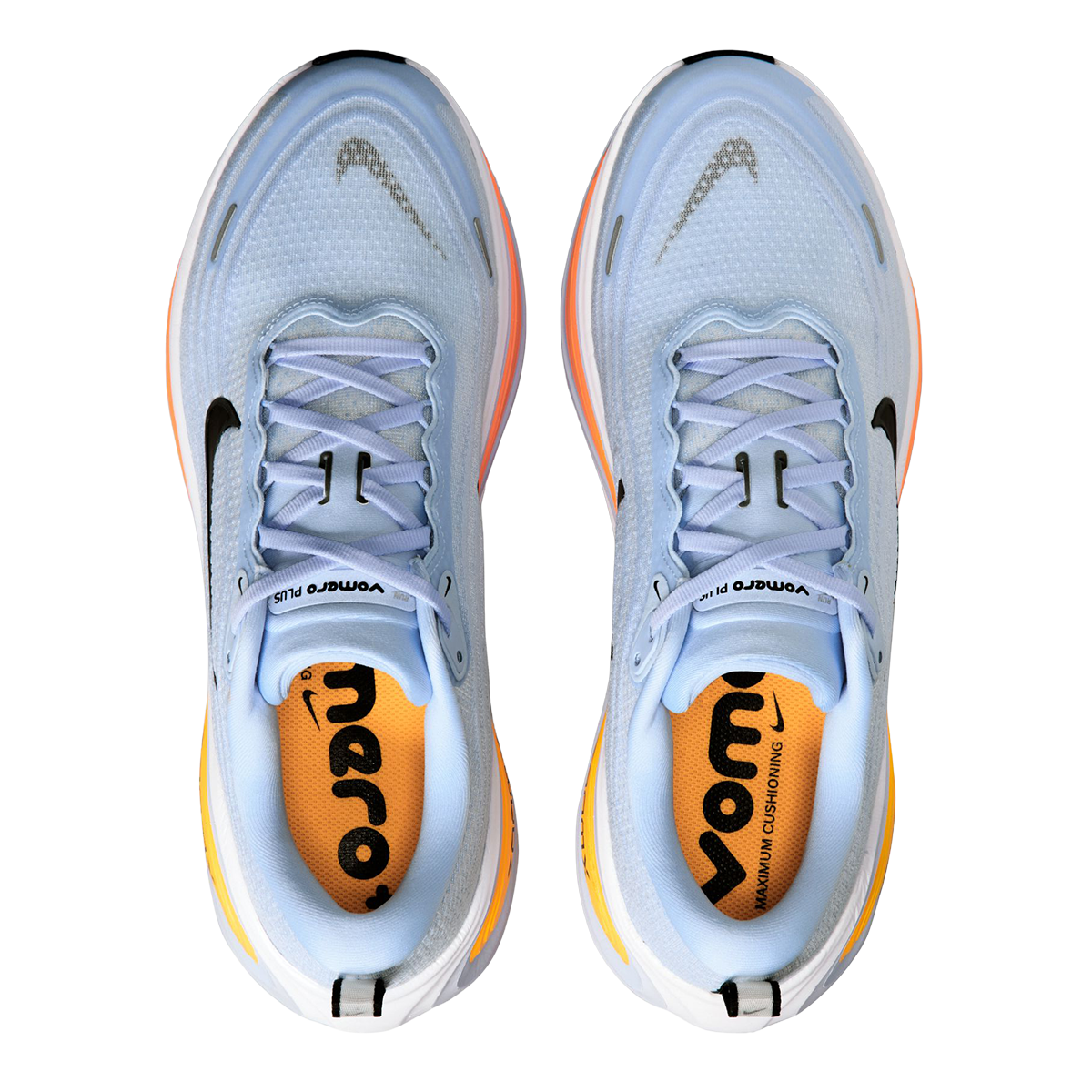 Nike Vomero Plus — Football Grey - Ashen Slate - Lt Armory Blue — Size D — Width 9 — Alternate View 7