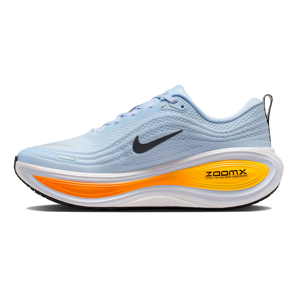 Nike Vomero Plus — Football Grey - Ashen Slate - Lt Armory Blue — Size D — Width 9 — Lifestyle View