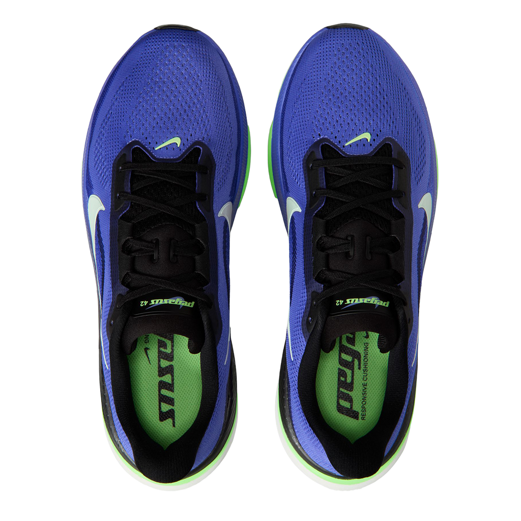 Nike Pegasus 42 — Wolf Grey - Metallic Silver - Photon Dust — Size D — Width 9 — Alternate View 11