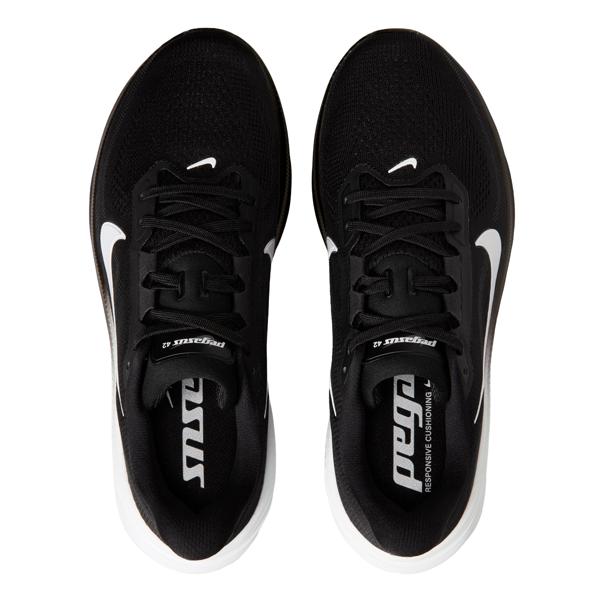 Nike Pegasus 42 — Chalk - Tattoo - Orange Pulse - Bright Violet — Size B — Width 6.5 — Alternate View 19