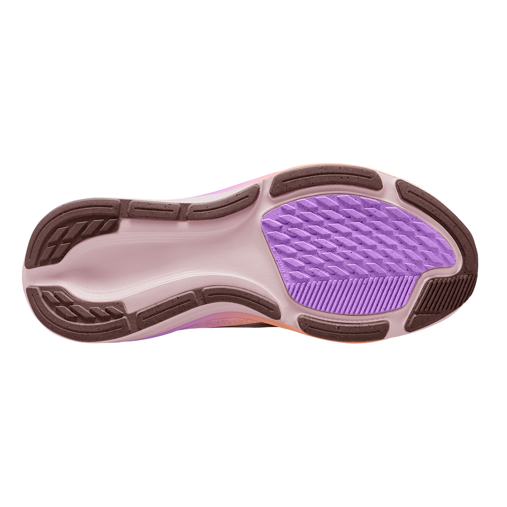 Nike Pegasus 42 — Chalk - Tattoo - Orange Pulse - Bright Violet — Size B — Width 6.5 — Top View