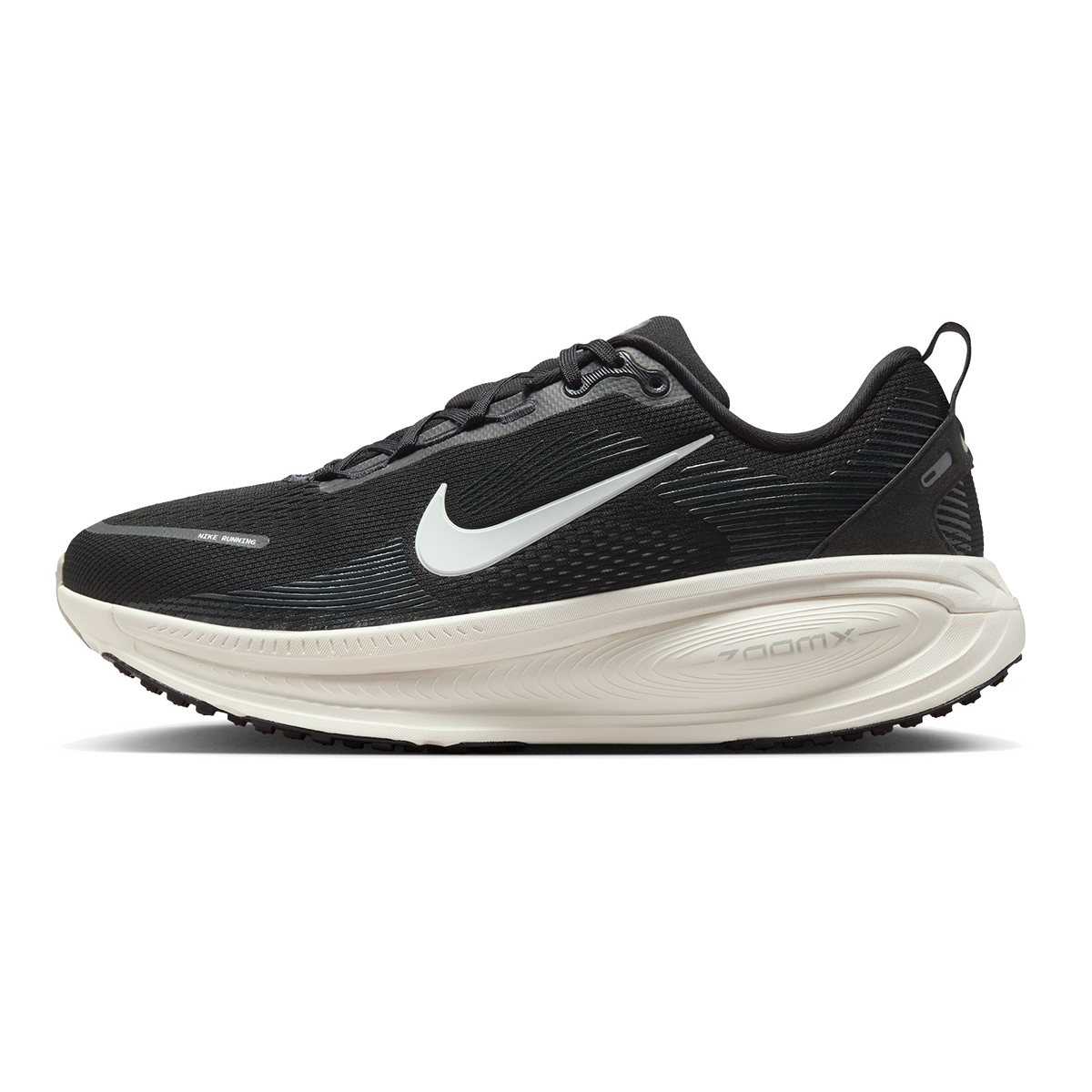 Nike Vomero 18 — Pure Platinum - Anthracite - Smoke Grey - Lt Smoke Grey - Univ Red - Solar Red — Size D — Width 9 — Alternate View 82
