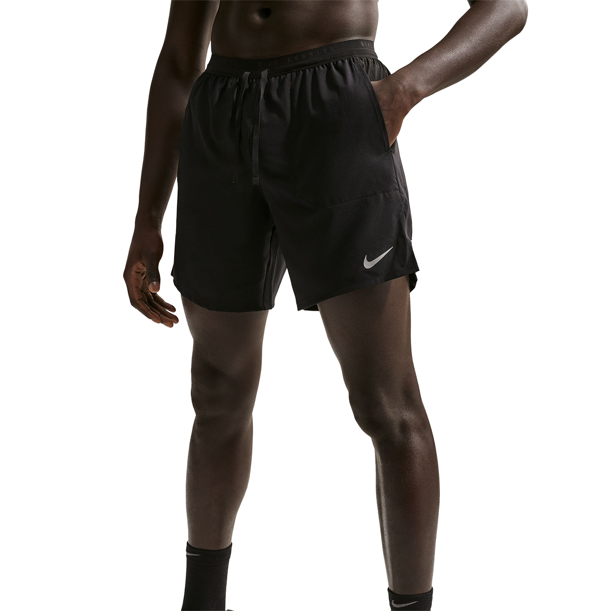 Nike Dri-FIT 7" 2-in-1 Running Shorts — Hyper Royal - Reflective Silver — Size Small — Alternate View 13