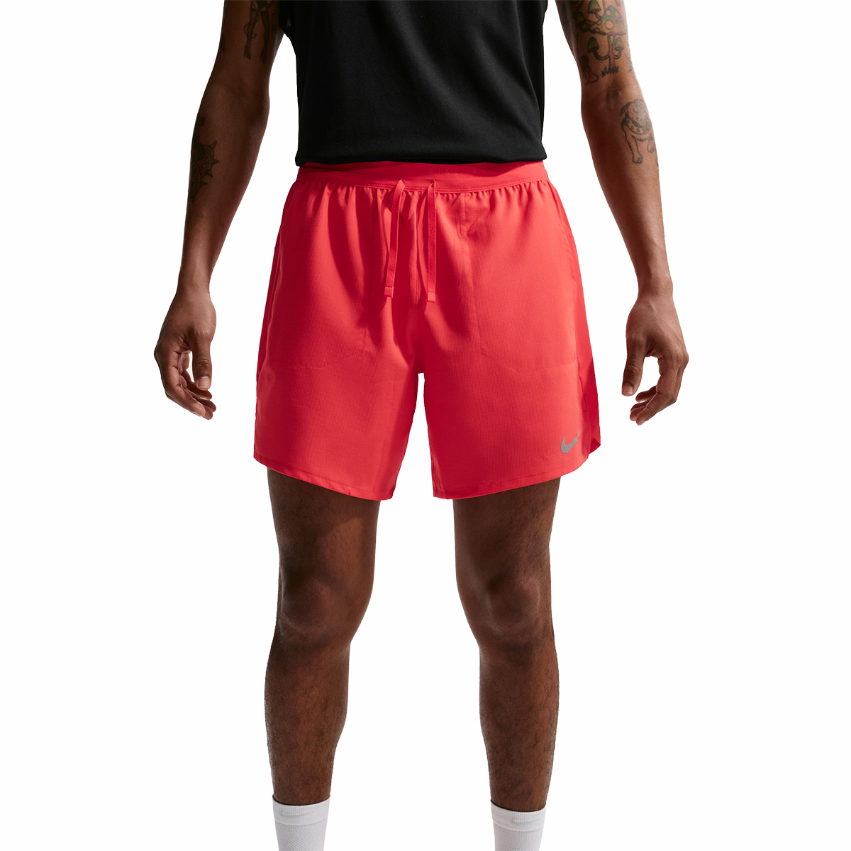 Nike Dri-FIT 7" 2-in-1 Running Shorts — Hyper Royal - Reflective Silver — Size Small — Back View