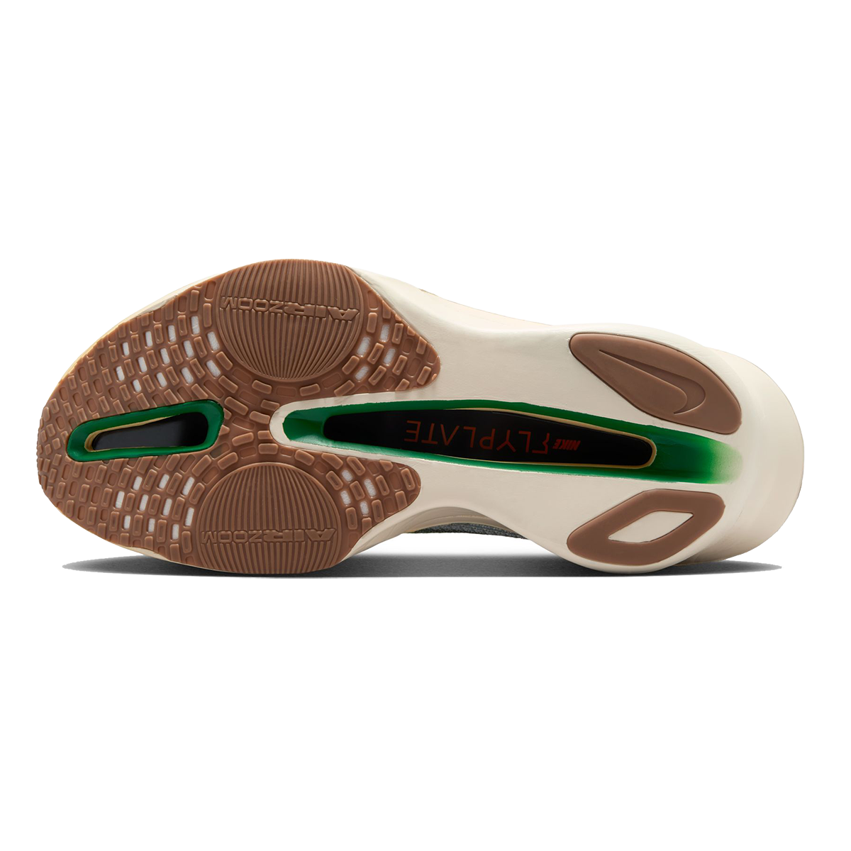Nike Air Zoom Alphafly Next% 3 PRM — Multi - Color - Clear - Starfish - Aloe Verde — Size D — Width 9 — Top View