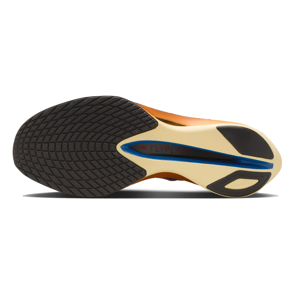 Nike Zoomx Vaporfly Next% 4 PRM — Multi - Color - Clear - Mountain Blue - Fire Red — Size D — Width 9 — Top View