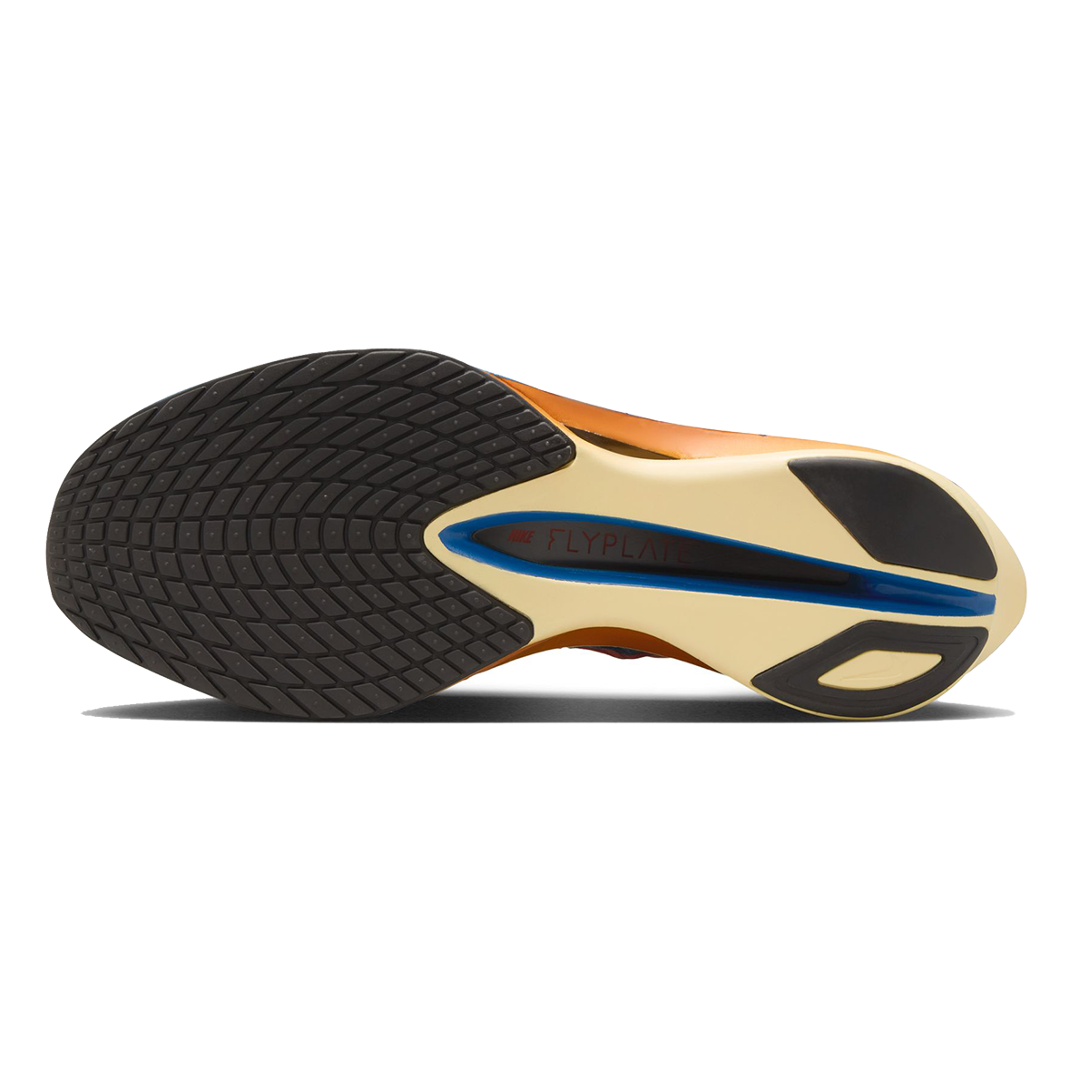 Nike Zoomx Vaporfly Next% 4 PRM — Multi - Color - Clear - Mountain Blue - Fire Red — Size D — Width 9 — Top View