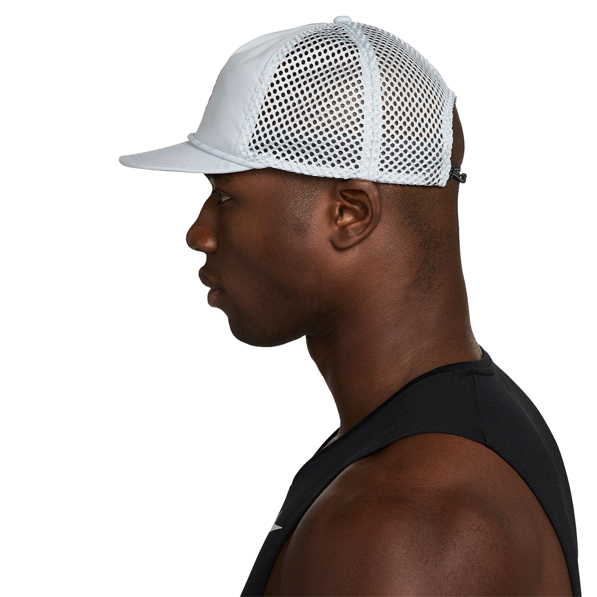 Nike Pro Dri-Fit Unstructured Happy Pace Cap — Black - Anthracite — Size Medium / Large — Alternate View 19
