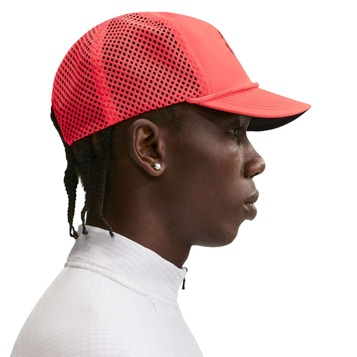 Nike Pro Dri-Fit Unstructured Happy Pace Cap — Black - Anthracite — Size Medium / Large — Back View