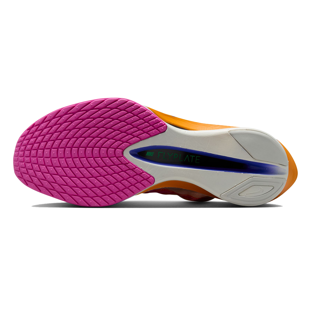 Nike Vaporfly 4 Eliud Kipchoge — Silt Red - Green Shock - Fire Pink — Size B — Width 7.5 — Top View