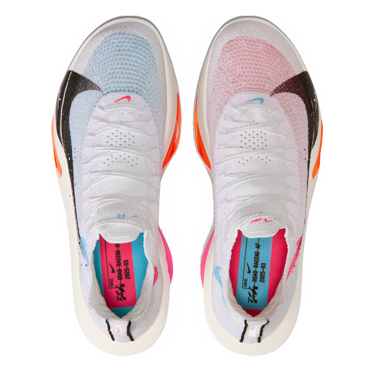 Nike Air Zoom Alphafly Next% 3 — Bright Crimson - Cave Purple - Lime Blast - Mint Foam - Sunset Tint - Green Strike — Size D — Width 12.5 — Alternate View 17