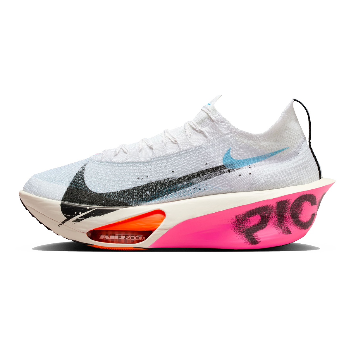 Nike Air Zoom Alphafly Next% 3 — Bright Crimson - Cave Purple - Lime Blast - Mint Foam - Sunset Tint - Green Strike — Size D — Width 12.5 — Alternate View 16