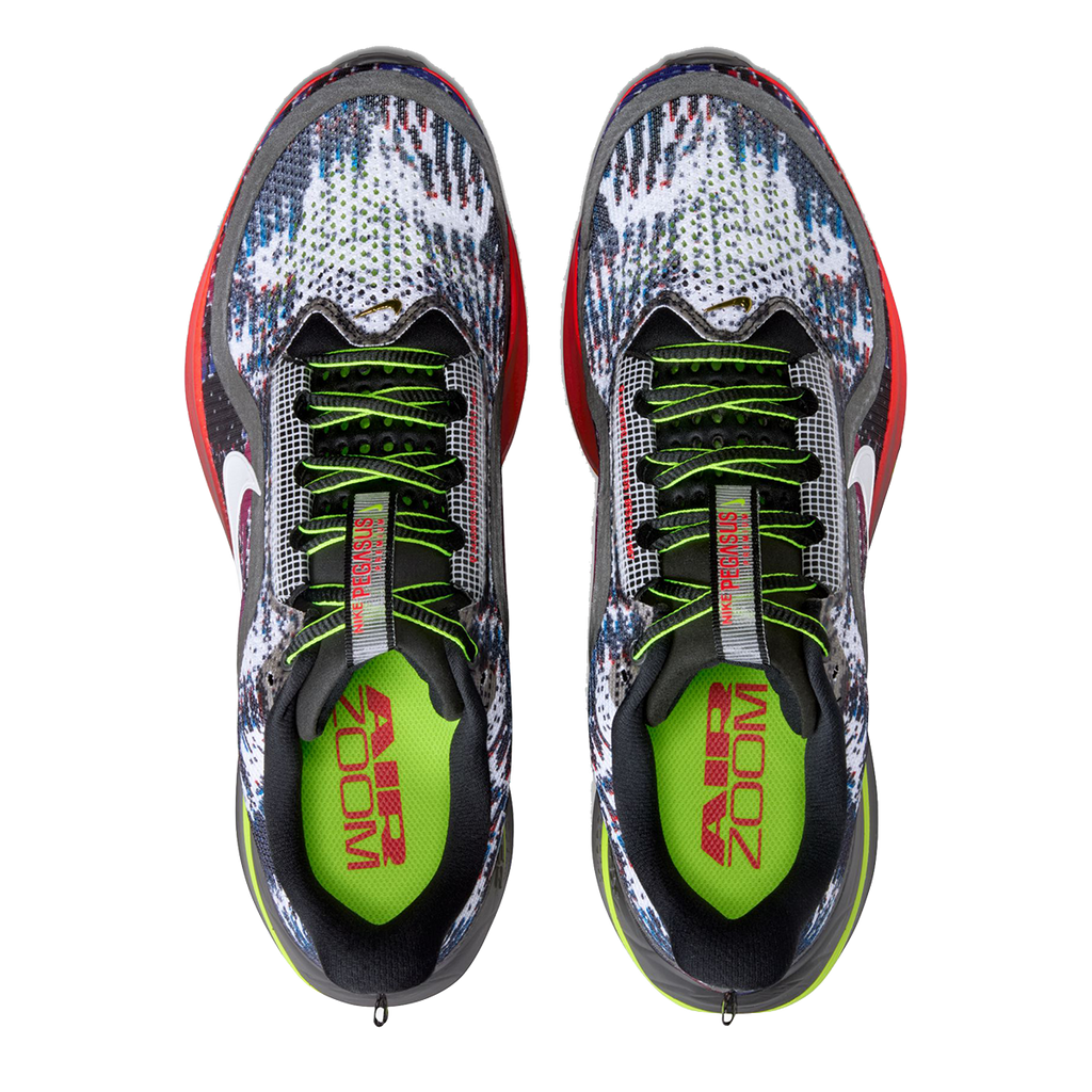 Nike Pegasus Premium — Football Grey - Multi Color - Total Orange - Summit White - Mtlc Silver - Black — Size D — Width 9 — Alternate View 16