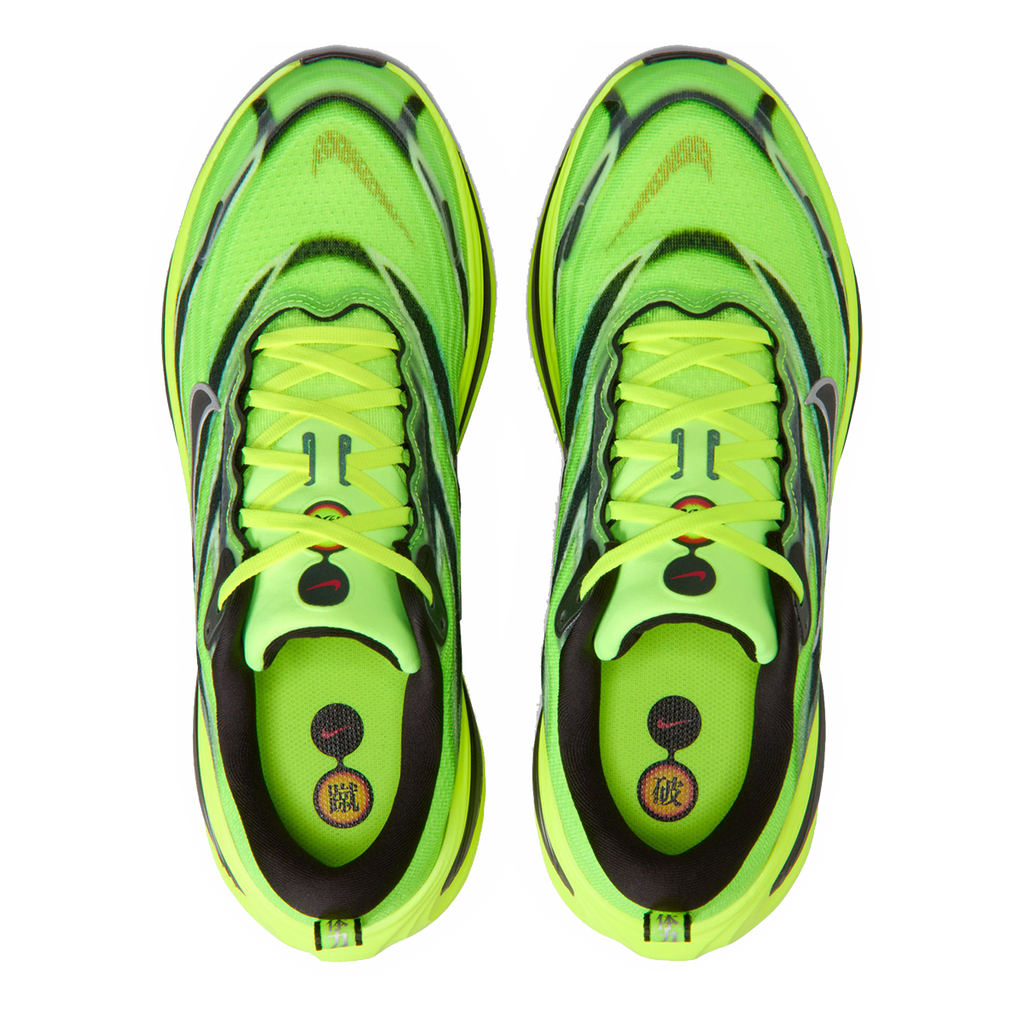 Nike Vomero Plus SE — Multi - Color - Black - Volt - White — Size D — Width 9 — Back View