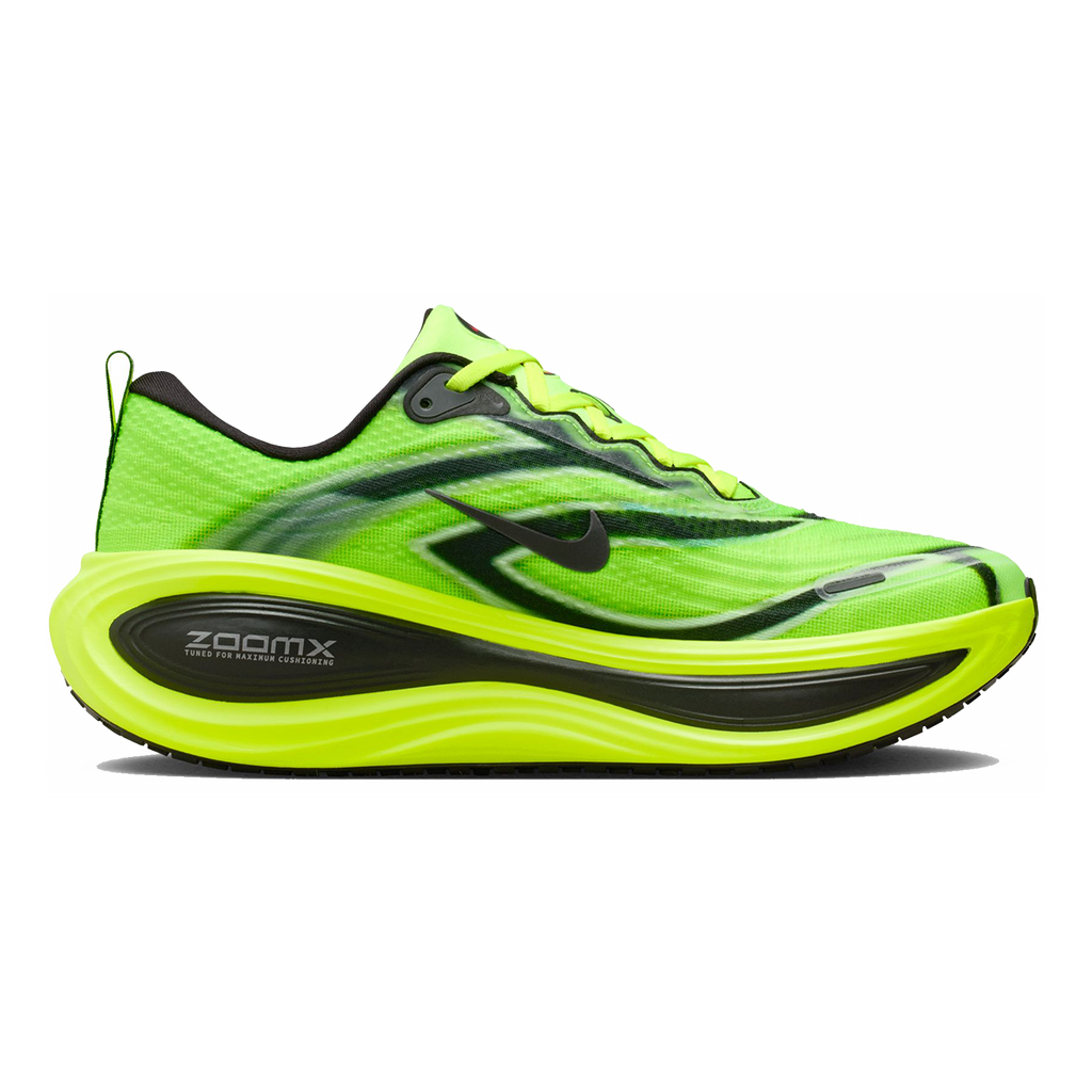 Nike Vomero Plus SE — Multi - Color - Black - Volt - White — Size D — Width 9 — Front View