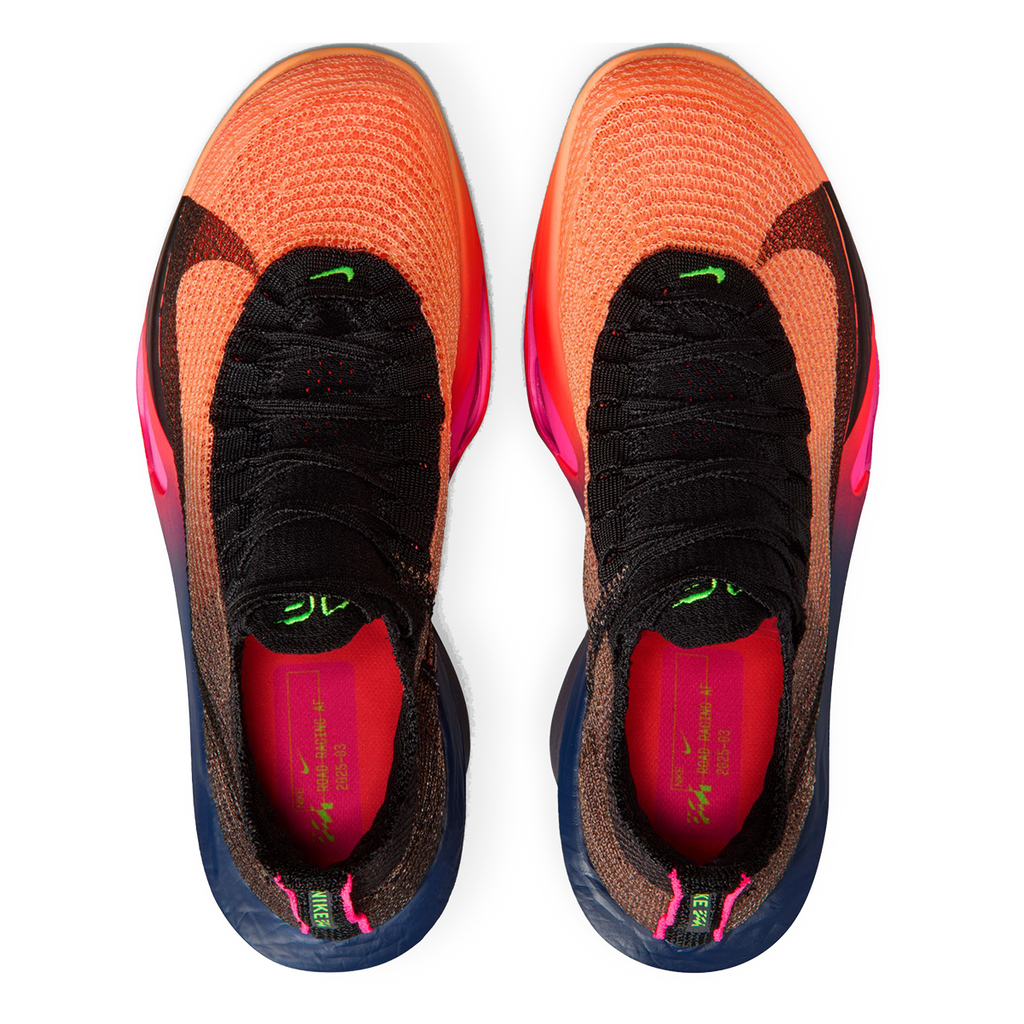 Nike Air Zoom Alphafly Next% 3 — Bright Crimson - Cave Purple - Lime Blast - Mint Foam - Sunset Tint - Green Strike — Size B — Width 6.5 — Alternate View 8