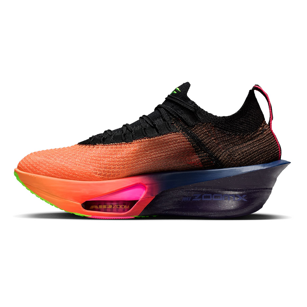 Nike Air Zoom Alphafly Next% 3 — Bright Crimson - Cave Purple - Lime Blast - Mint Foam - Sunset Tint - Green Strike — Size B — Width 6.5 — Alternate View 7