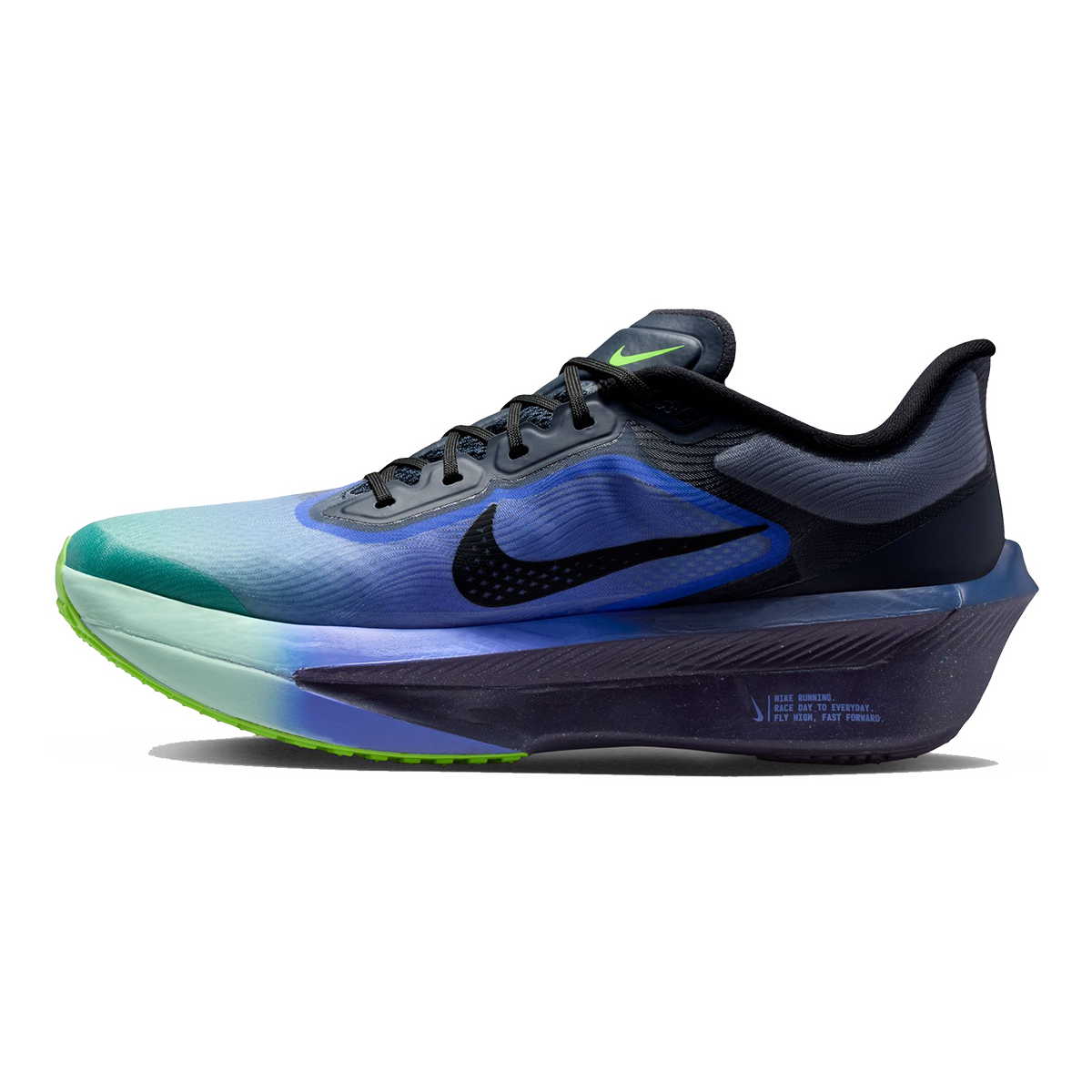 Nike Zoom Fly 6 — Bright Crimson - Cave Purple - Lime Blast - Mint Foam - Hyper Orange — Size D — Width 9 — Alternate View 23