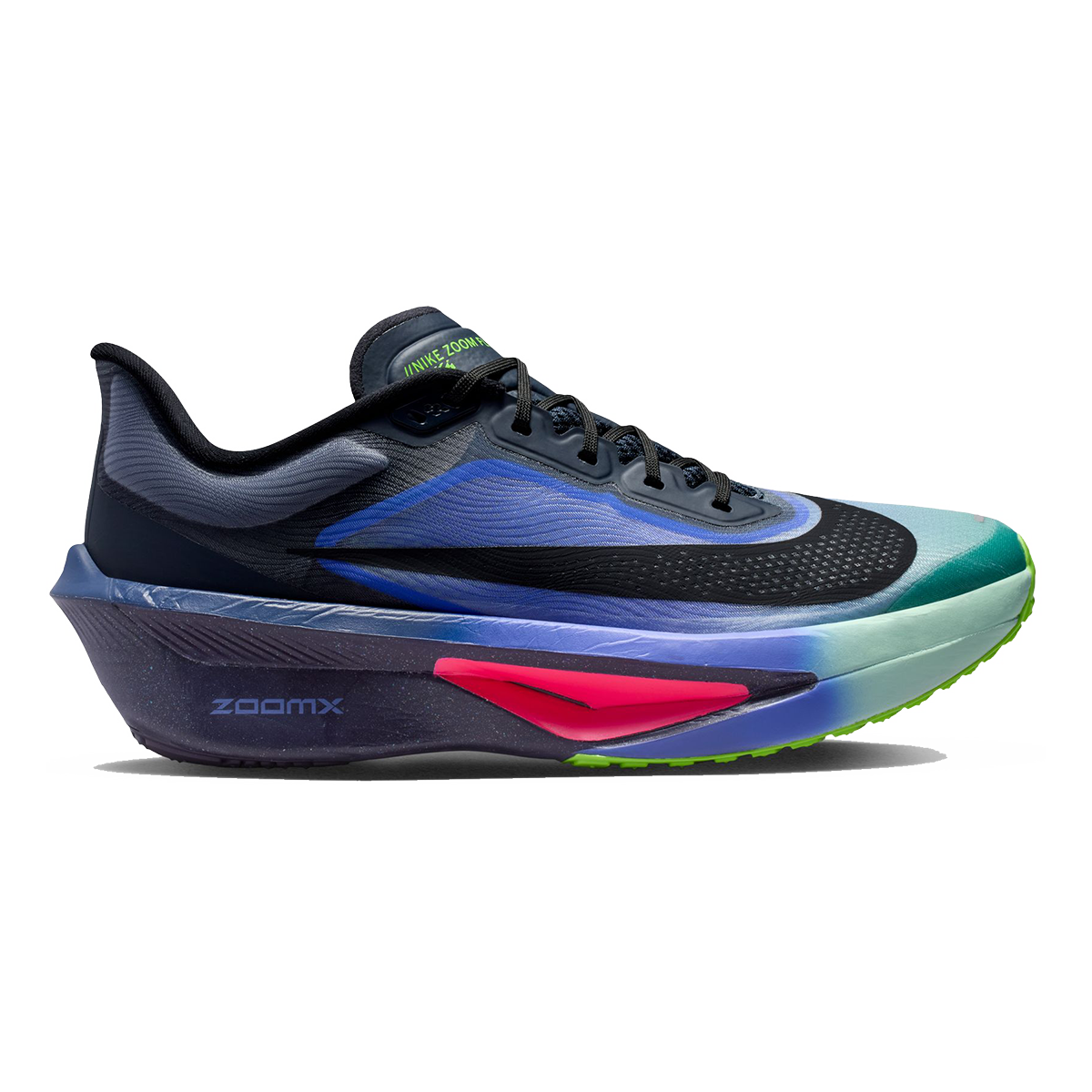 Nike Zoom Fly 6 — Bright Crimson - Cave Purple - Lime Blast - Mint Foam - Hyper Orange — Size D — Width 9 — Alternate View 22