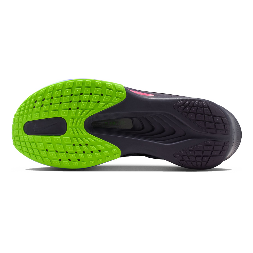 Nike Zoom Fly 6 — Bright Crimson - Cave Purple - Lime Blast - Mint Foam - Hyper Orange — Size D — Width 9 — Detail View