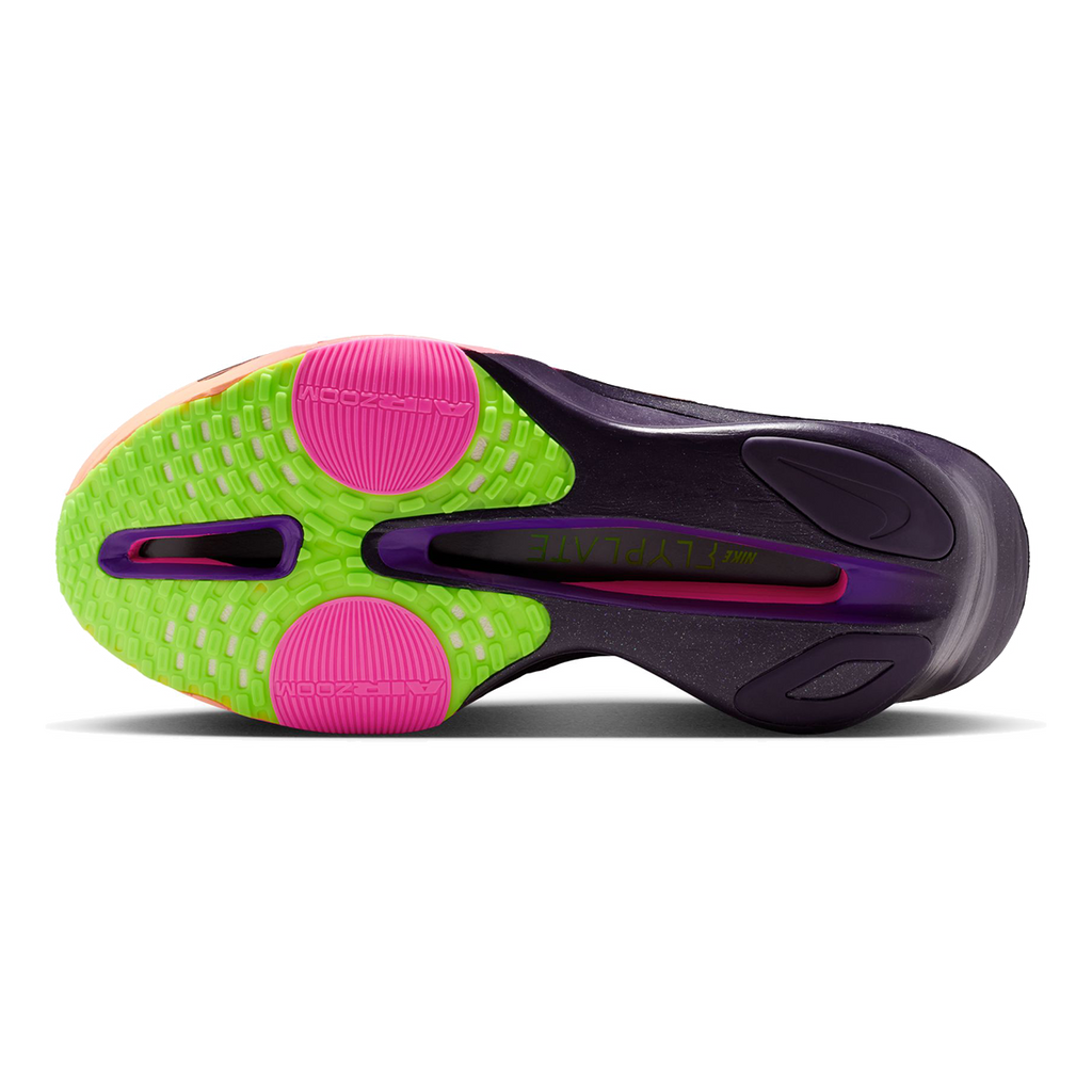 Nike Air Zoom Alphafly Next% 3 — Bright Crimson - Cave Purple - Lime Blast - Mint Foam - Sunset Tint - Green Strike — Size D — Width 12.5 — Alternate View 13