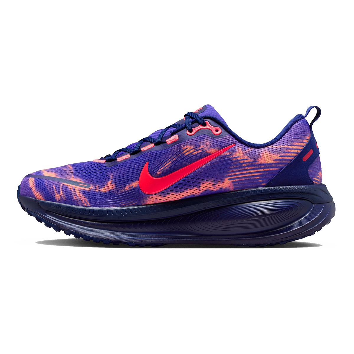 Nike Vomero 18 — Pure Platinum - Anthracite - Smoke Grey - Lt Smoke Grey - Univ Red - Solar Red — Size D — Width 9 — Alternate View 22