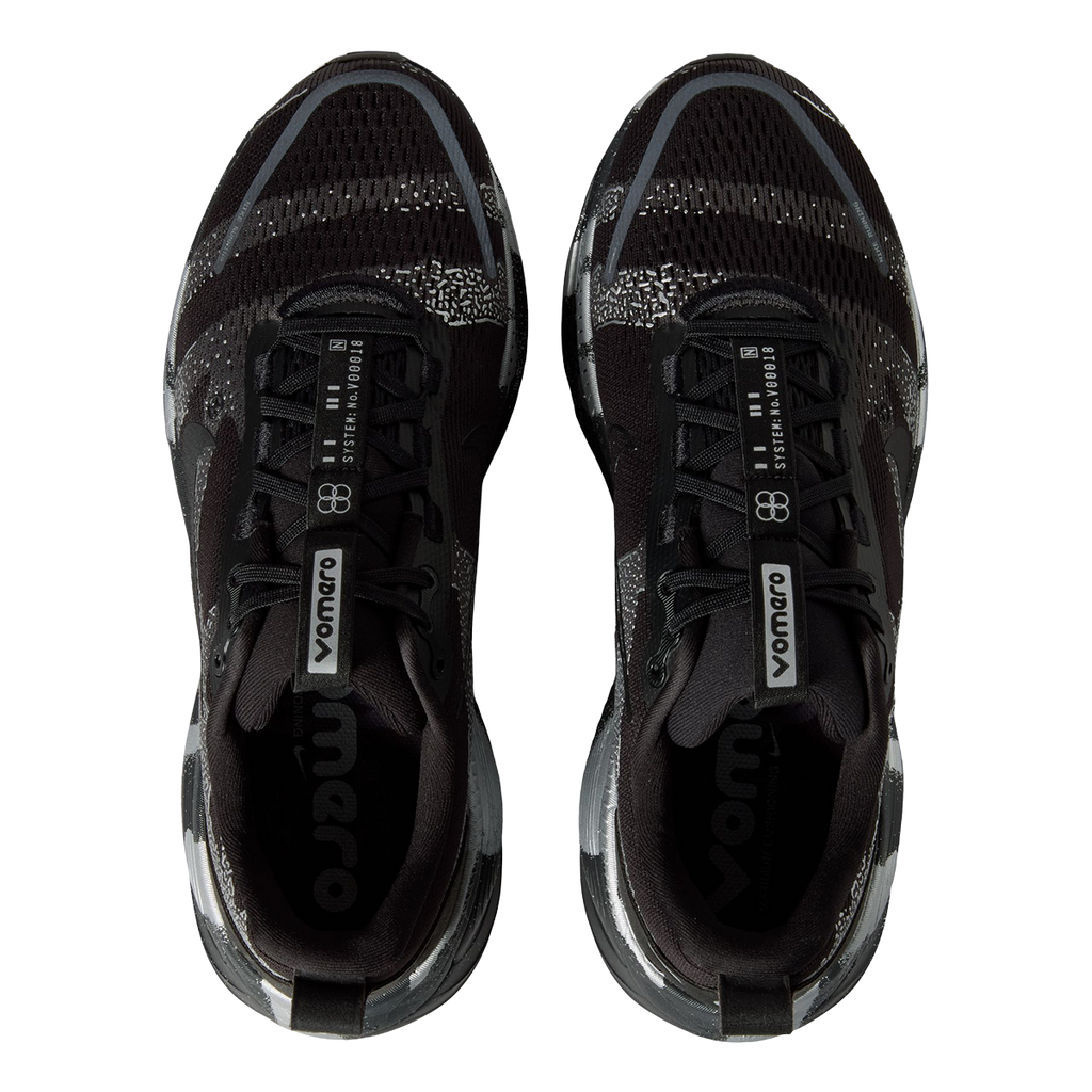 Nike Vomero 18 DSRPT — Iron Grey - Black - Lt Smoke Grey — Size D — Width 8 — Back View
