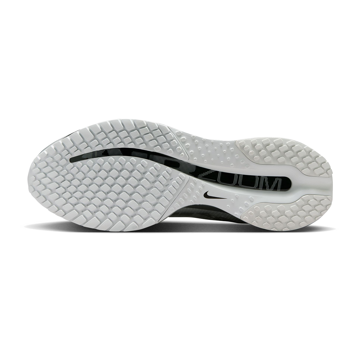 Nike Pegasus Premium RR — Photon Dust - Metallic Silver - Black — Size D — Width 9 — Top View