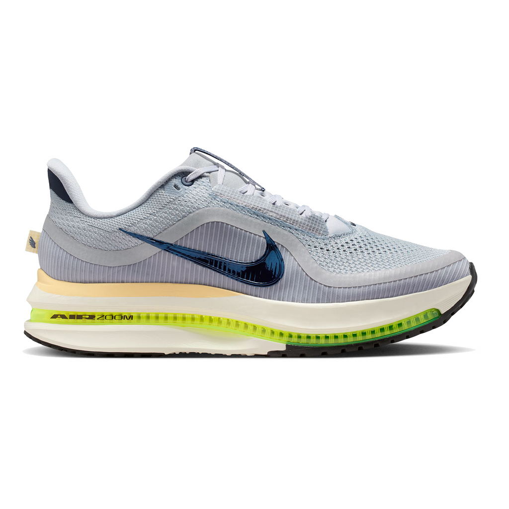 Nike Pegasus Premium — Football Grey - Multi Color - Total Orange - Summit White - Mtlc Silver - Black — Size D — Width 9 — Front View
