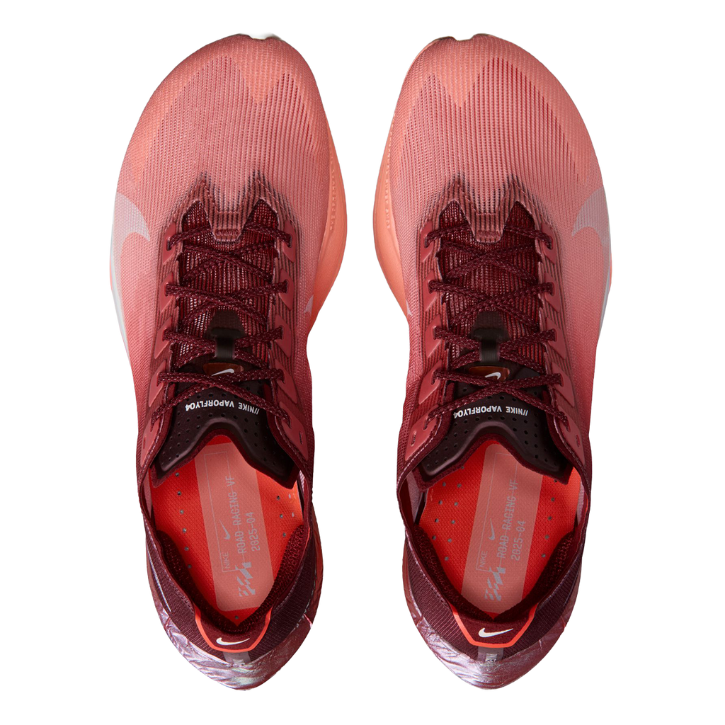 Nike Zoomx Vaporfly Next% 4 SE — Team Red - Barely Green - Atomic Pink — Size B — Width 7 — Back View