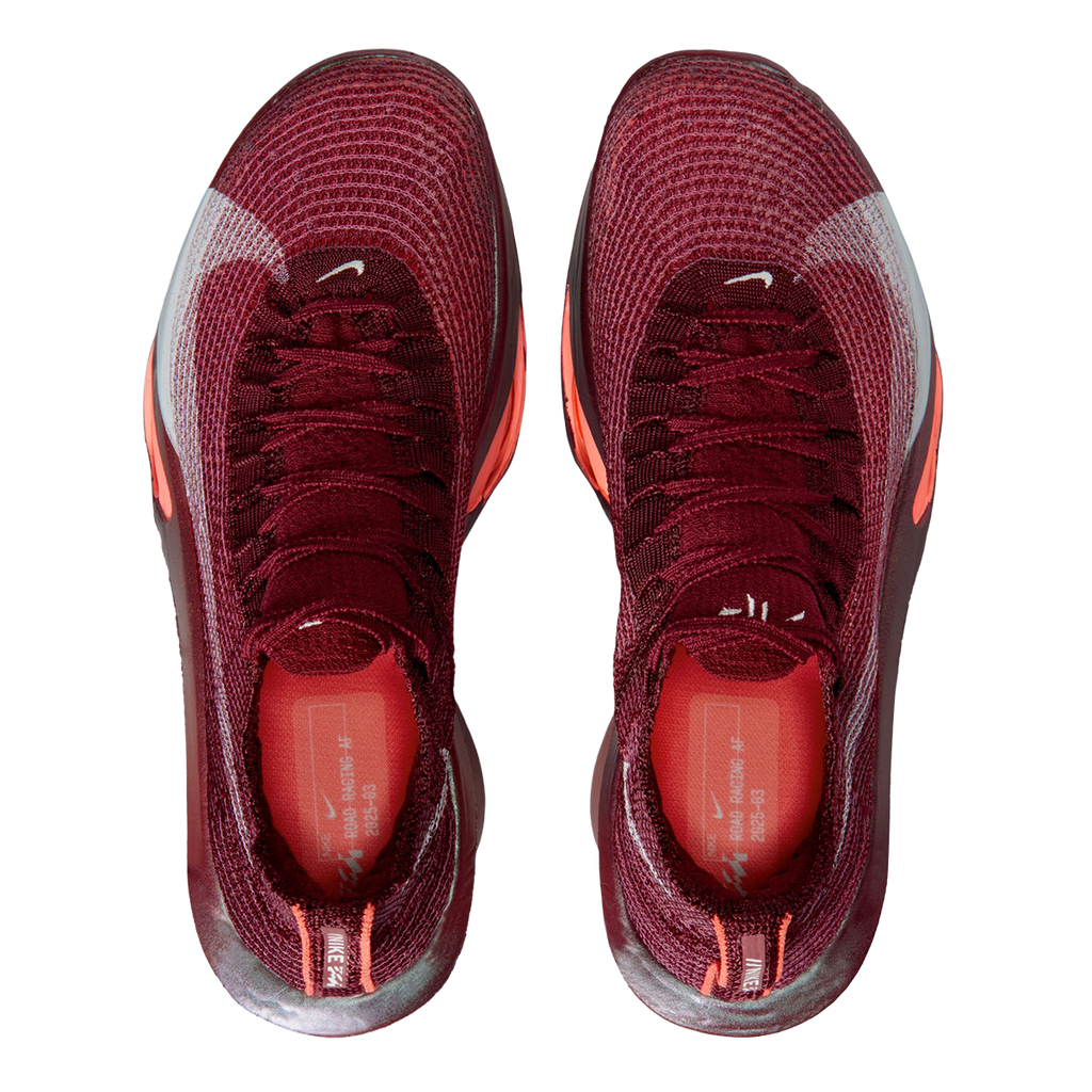Nike Air Zoom Alphafly Next% 3 SE — Team Red - Barely Green - Bright Crimson — Size B — Width 7 — Back View