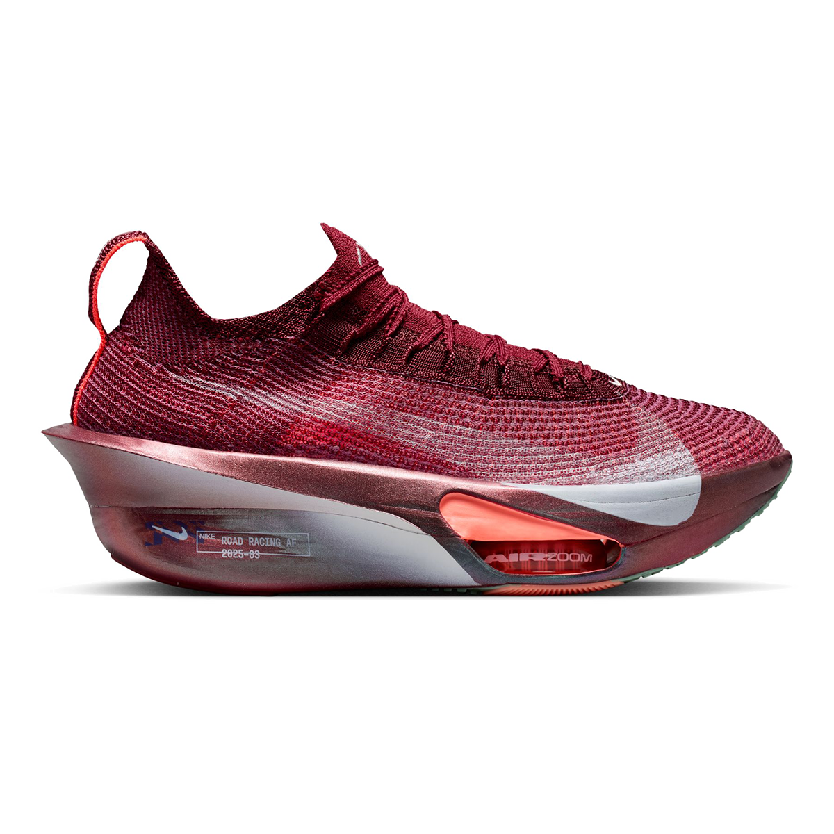 Nike Air Zoom Alphafly Next% 3 SE — Team Red - Barely Green - Bright Crimson — Size B — Width 7 — Front View