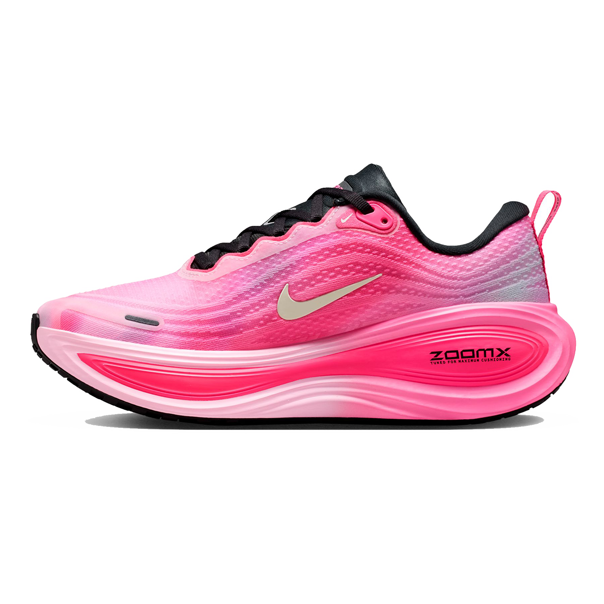 Nike Vomero Plus — White - Bleached Turq - Mint Foam — Size B — Width 7 — Side View