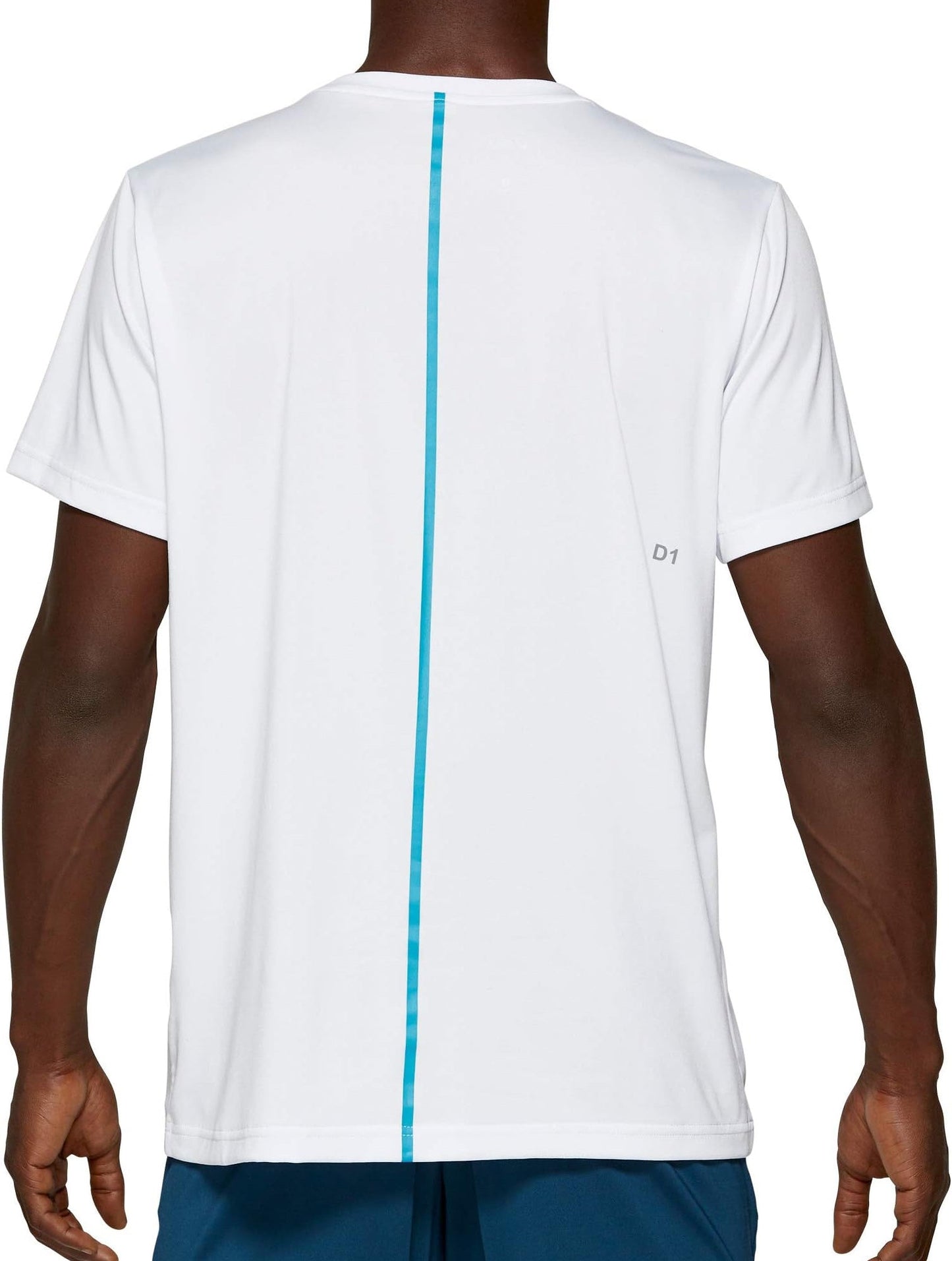 Asics Solution Dye GPX Short Sleeve Mens Running Top - White
