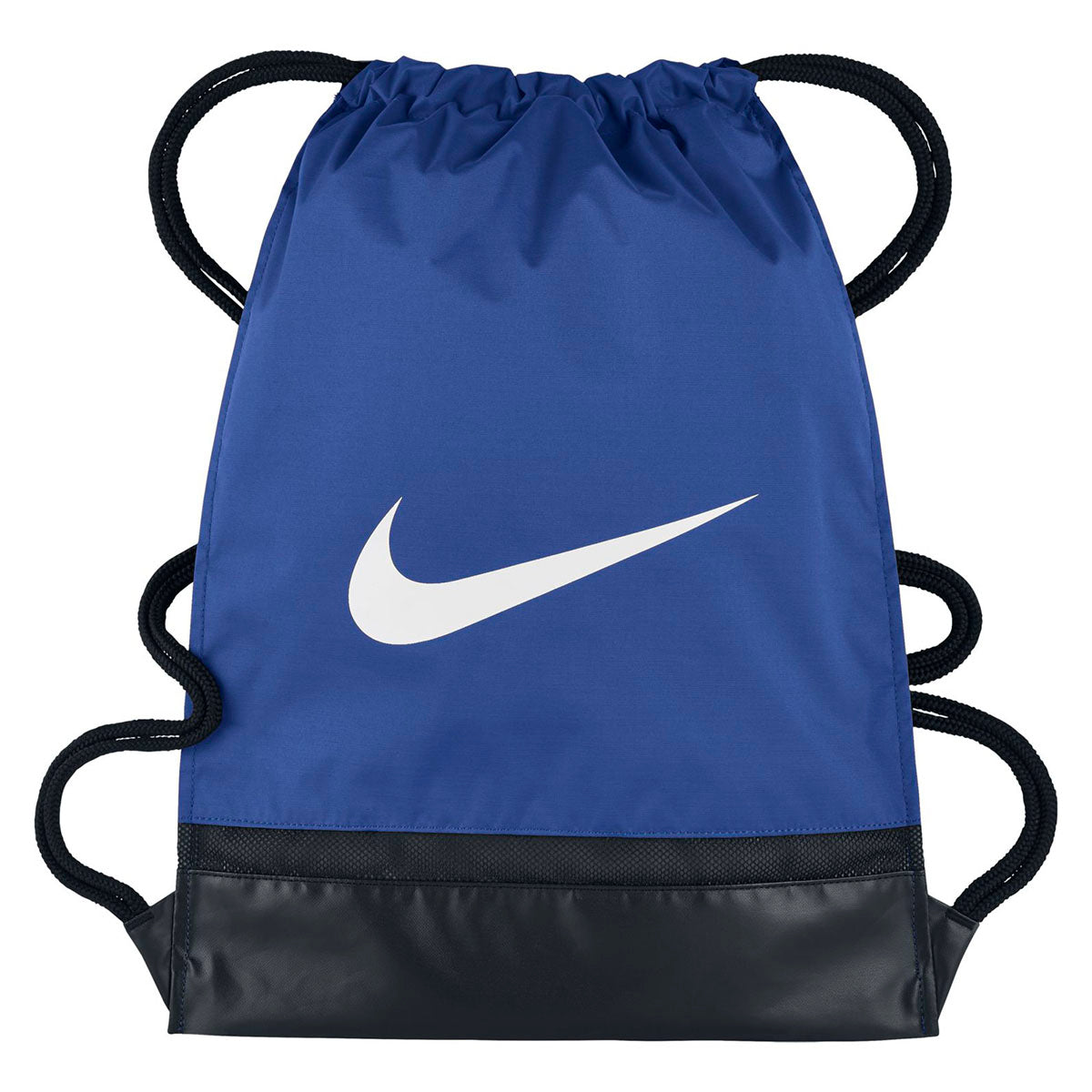 Nike Brasilia Training Gymsack — Game Royal - Black - White — Front View