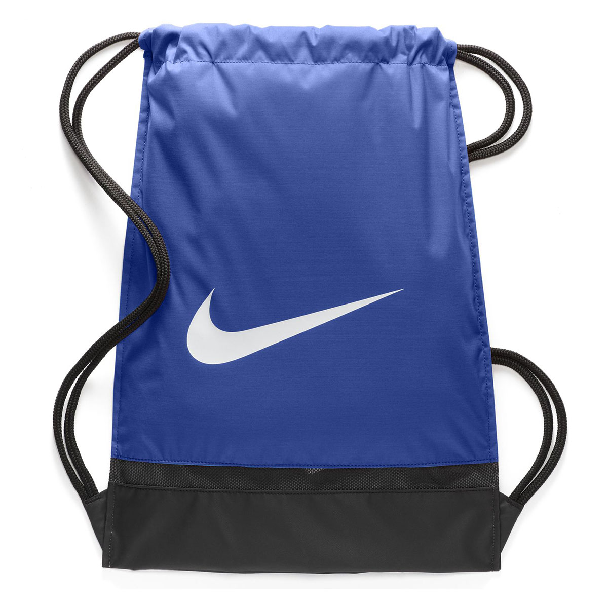 Nike Brasilia Training Gymsack — Game Royal - Black - White — Side View