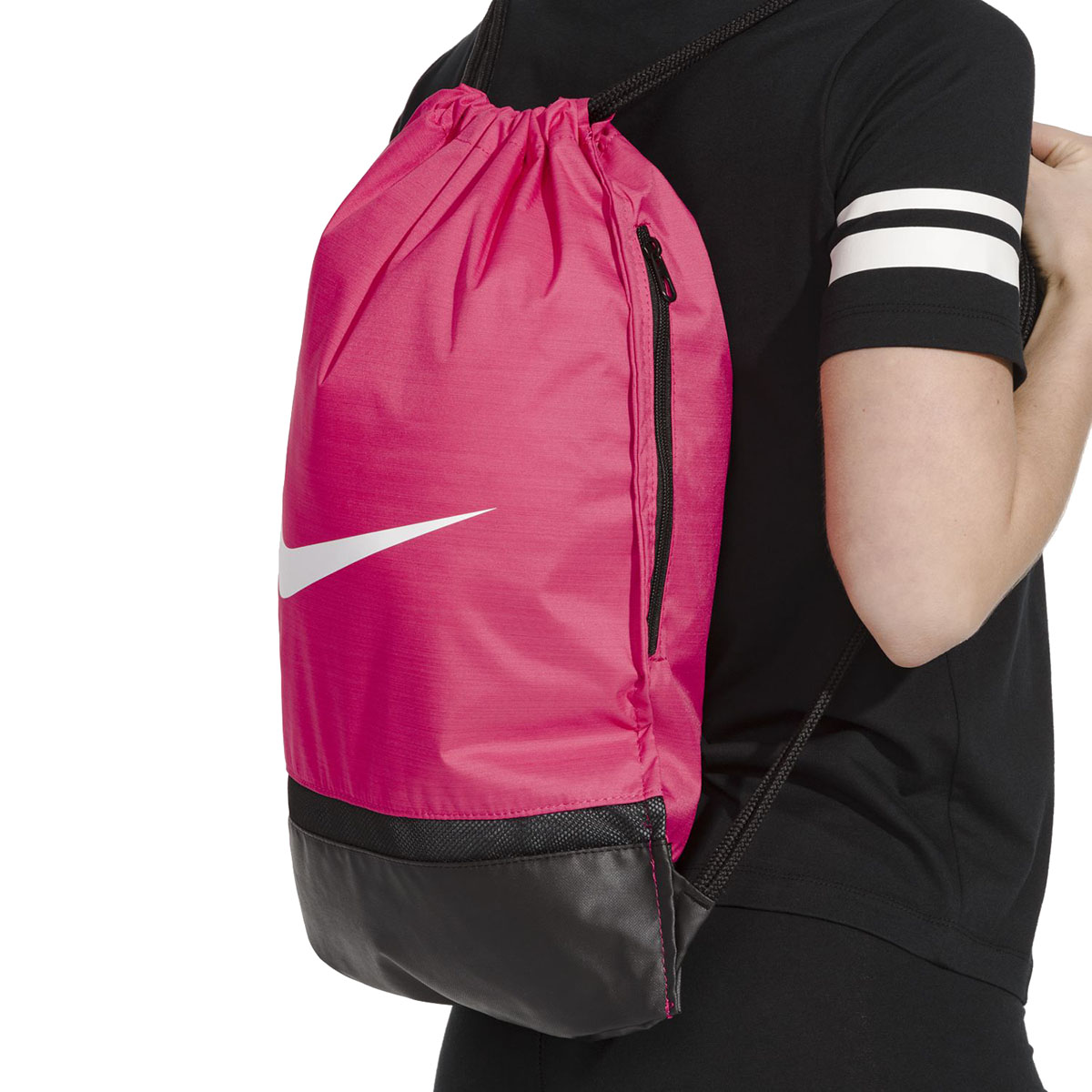 Nike Brasilia Training Gymsack — Game Royal - Black - White — Alternate View 7