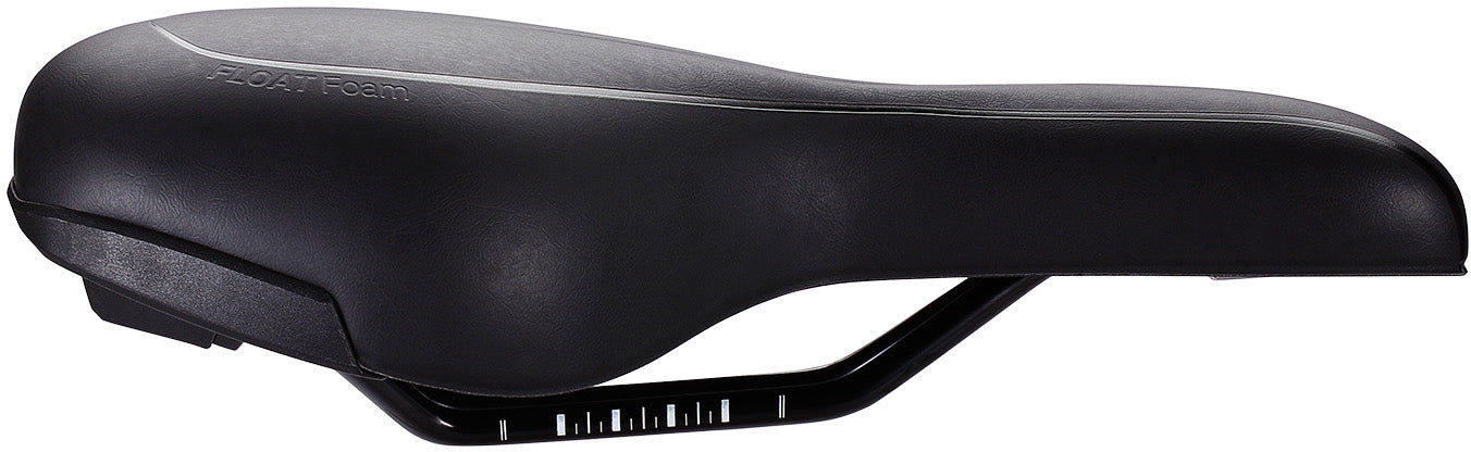 BBB Meander Active Cycling Saddle - Black