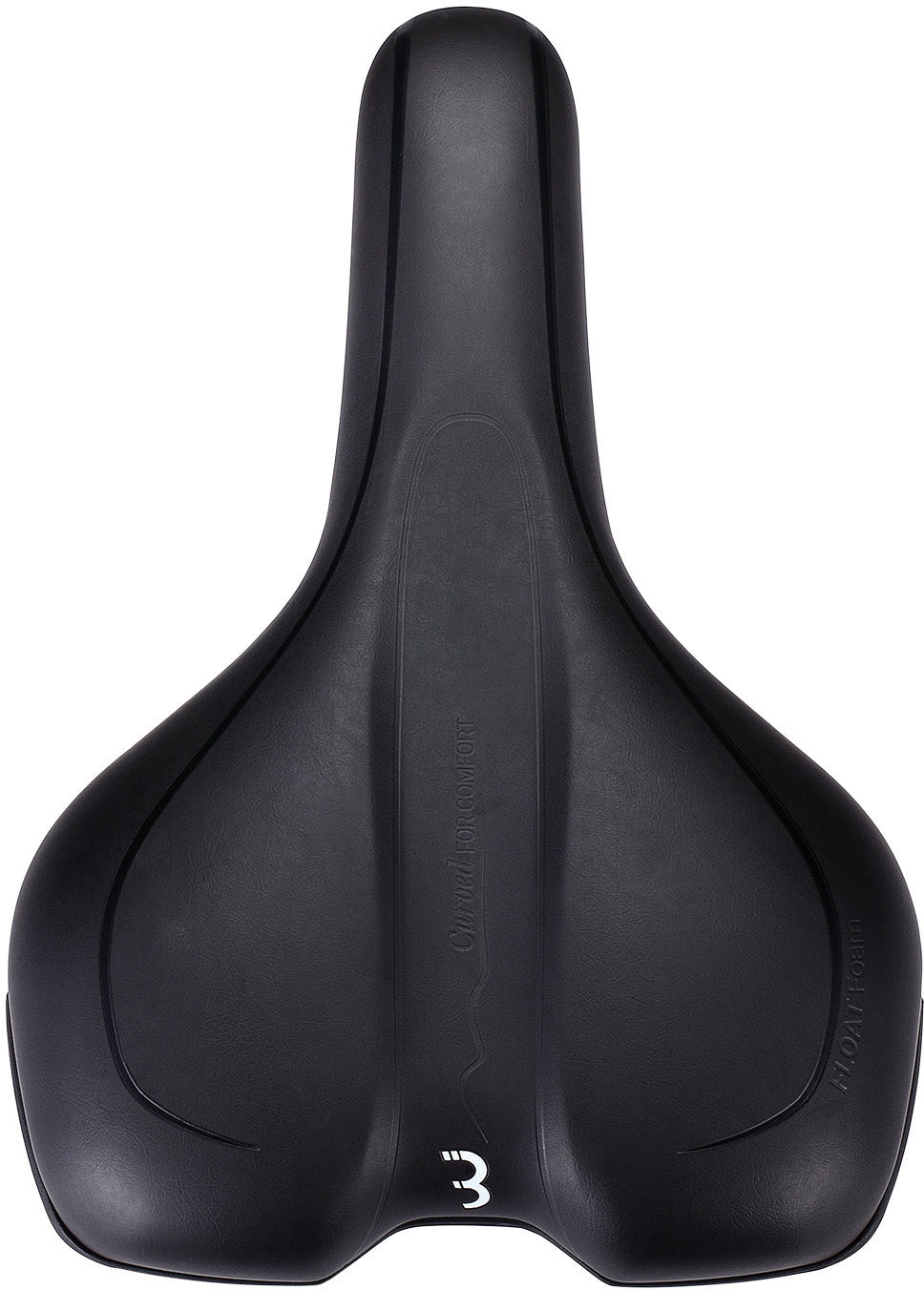 BBB Meander Active Cycling Saddle - Black
