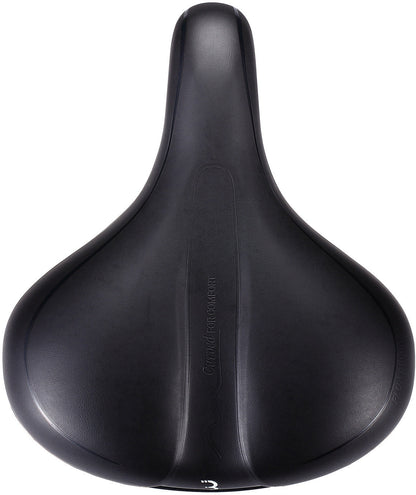 BBB Meander Upright Cycling Saddle - Black