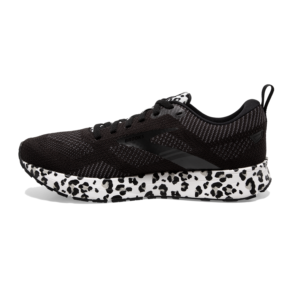 Brooks Revel 5 Run Wild — Black - Purple - Ebony — Size B — Width 10 — Lifestyle View