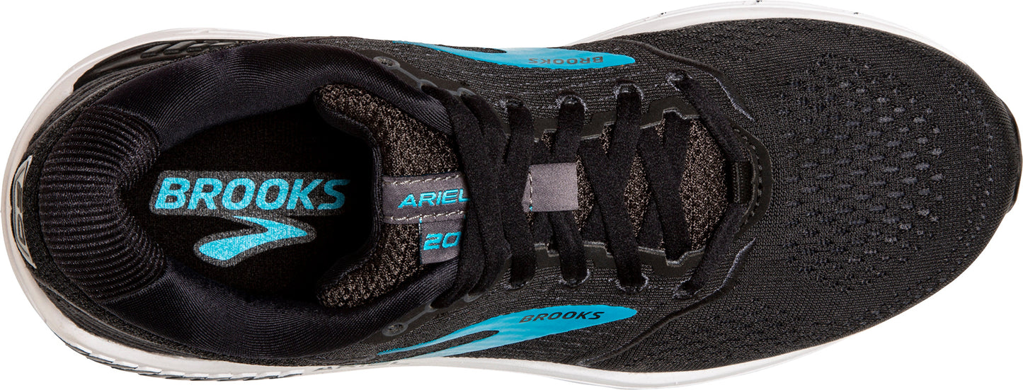 Brooks Ariel 20 WIDE FIT Womens Running Shoes - Black