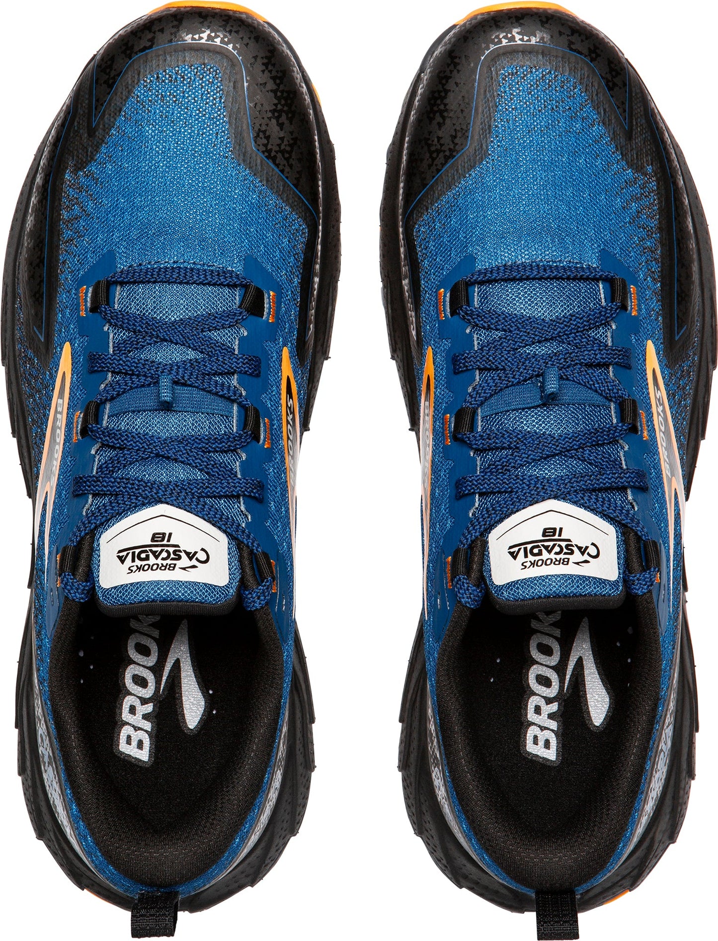Brooks Cascadia 18 Mens Trail Running Shoes - Blue