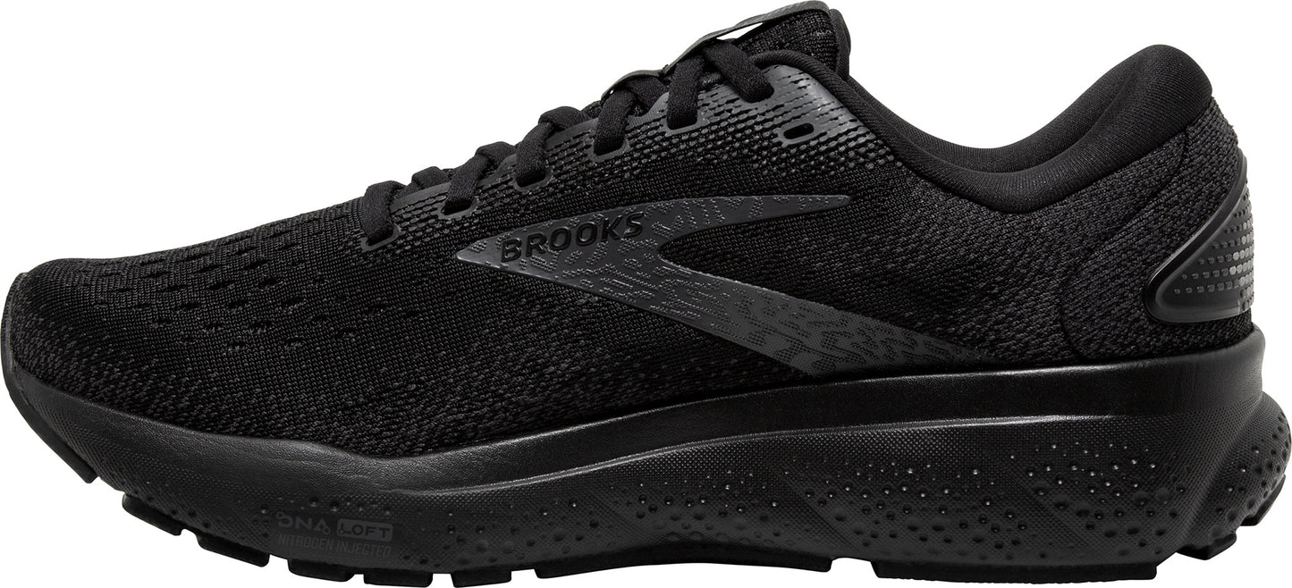 Brooks Ghost 16 Mens Running Shoes - Black