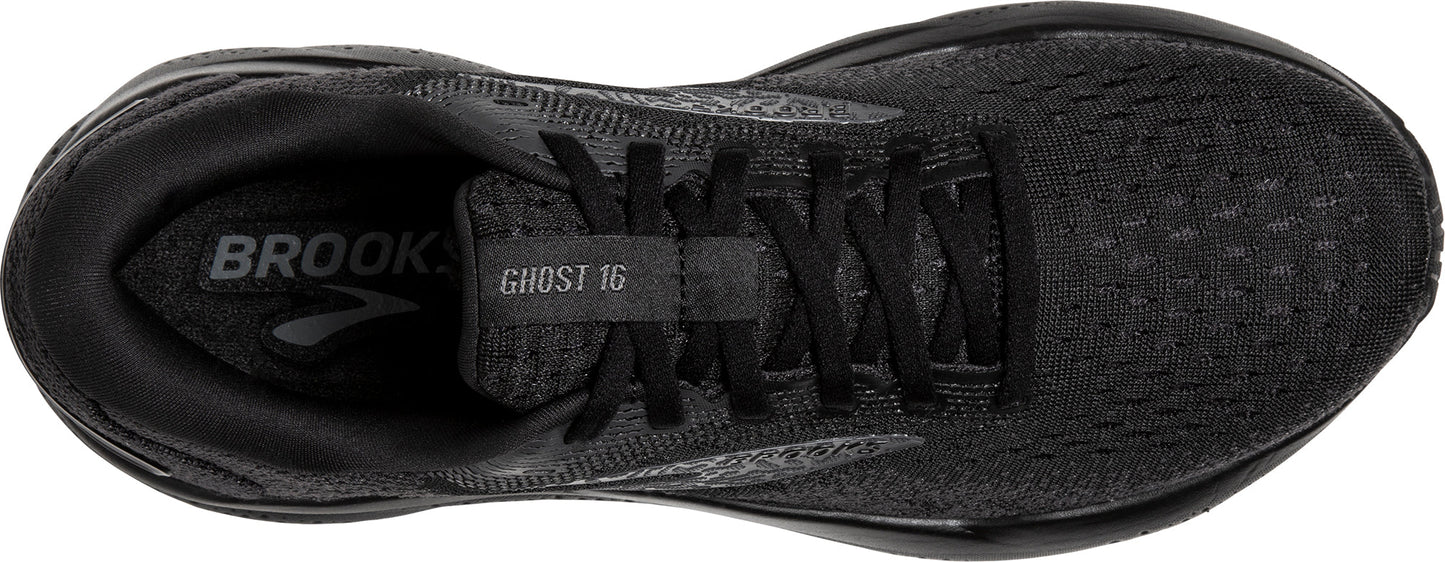 Brooks Ghost 16 Mens Running Shoes - Black