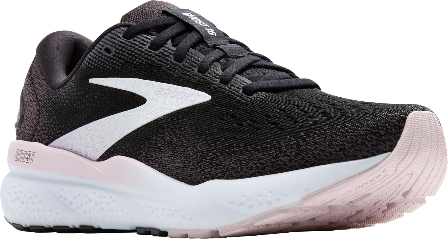 Brooks Ghost 16 Womens Running Shoes - Black