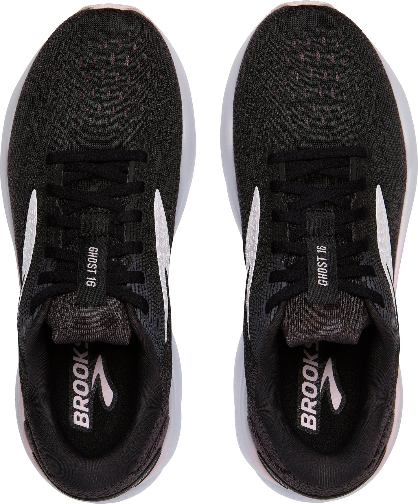 Brooks Ghost 16 Womens Running Shoes - Black