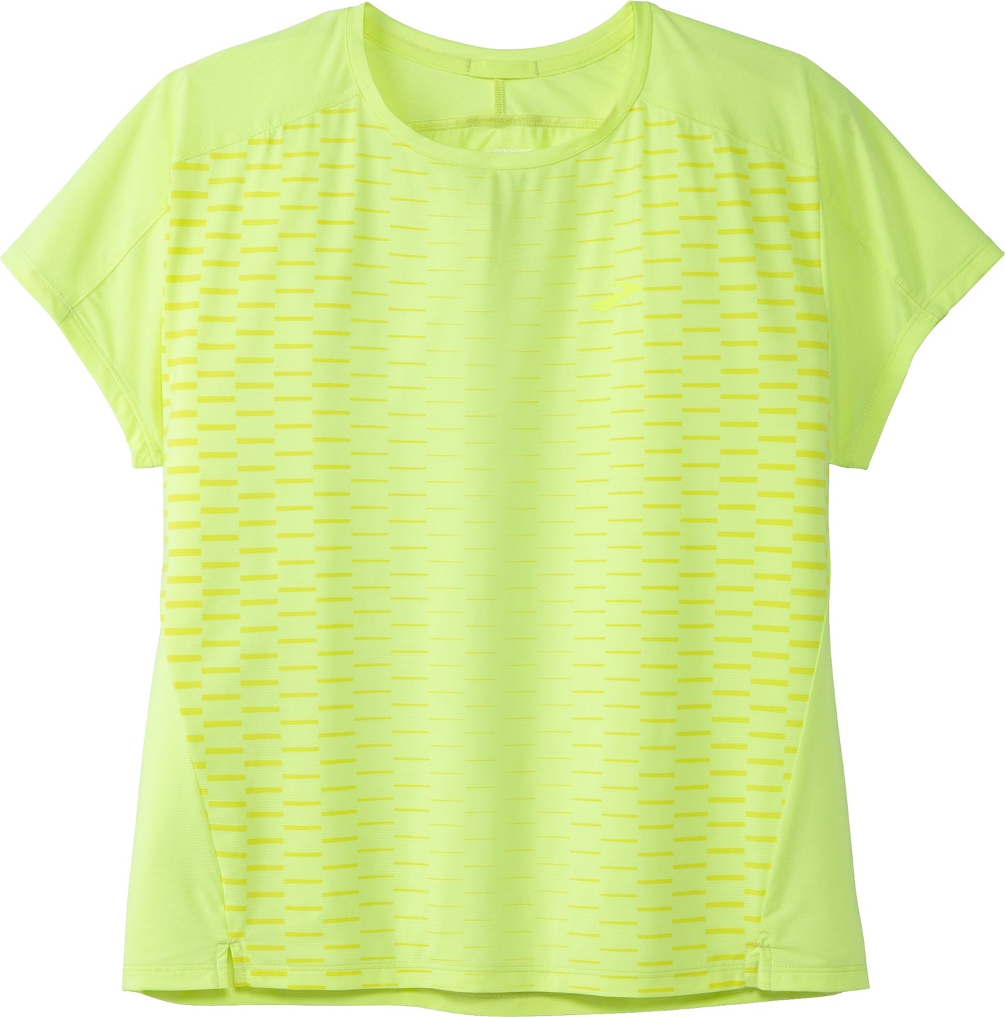 Brooks Sprint Free 2.0 Short Sleeve Womens Running Top - Yellow
