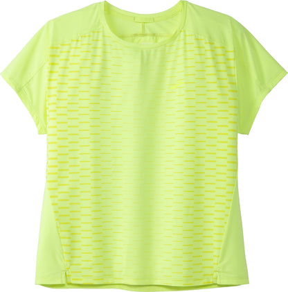 Brooks Sprint Free 2.0 Short Sleeve Womens Running Top - Yellow