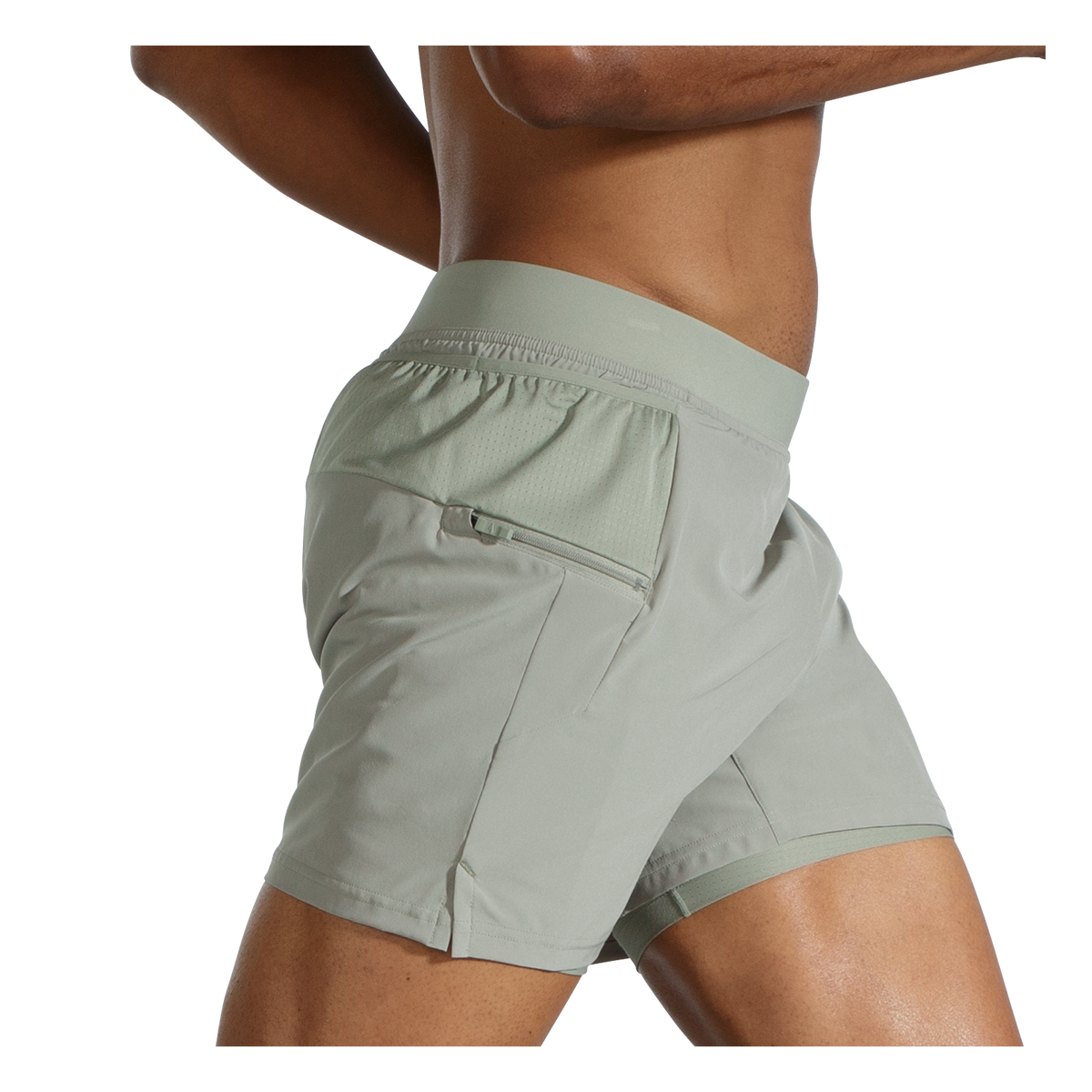 Brooks Sherpa 5" 2-in-1 Short — Black — Size Small — Alternate View 34